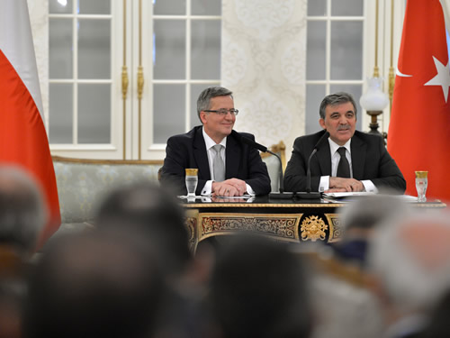 President Gül Highlights Strong Friendship Which the Turkish and the Polish Peoples Enjoy 